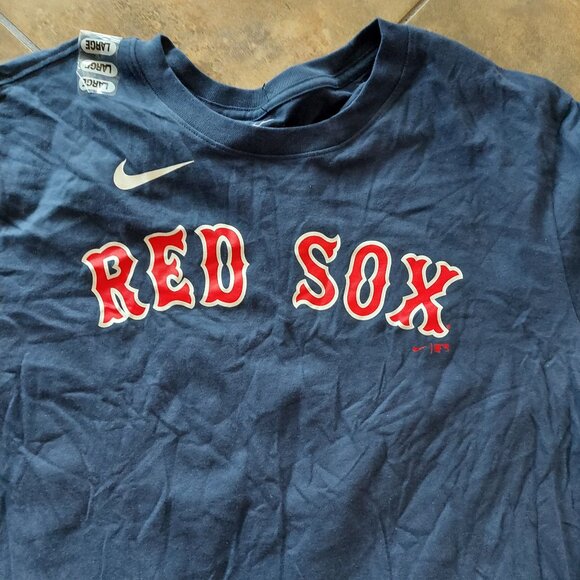 boston red sox nike t-shirt mens size L - Picture 2 of 5